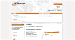 Desktop Screenshot of neue.autoteile-info.de